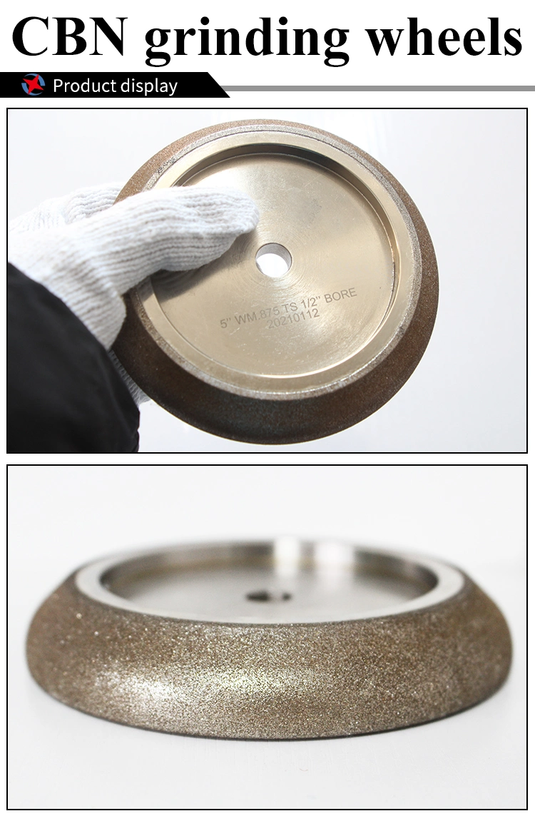 Resin Bonded CBN Grinding Wheel for Shaving Blade