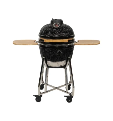 18インチチャコールグリル&グリル、Kamadoセラミックグリル、アウトドアリビング製品、ステンレススチール