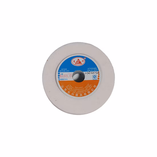 ビトリファイドボンドジルコニウム、緑色シリコン、白色酸化アルミニウムからなる汎用セラミック砥石